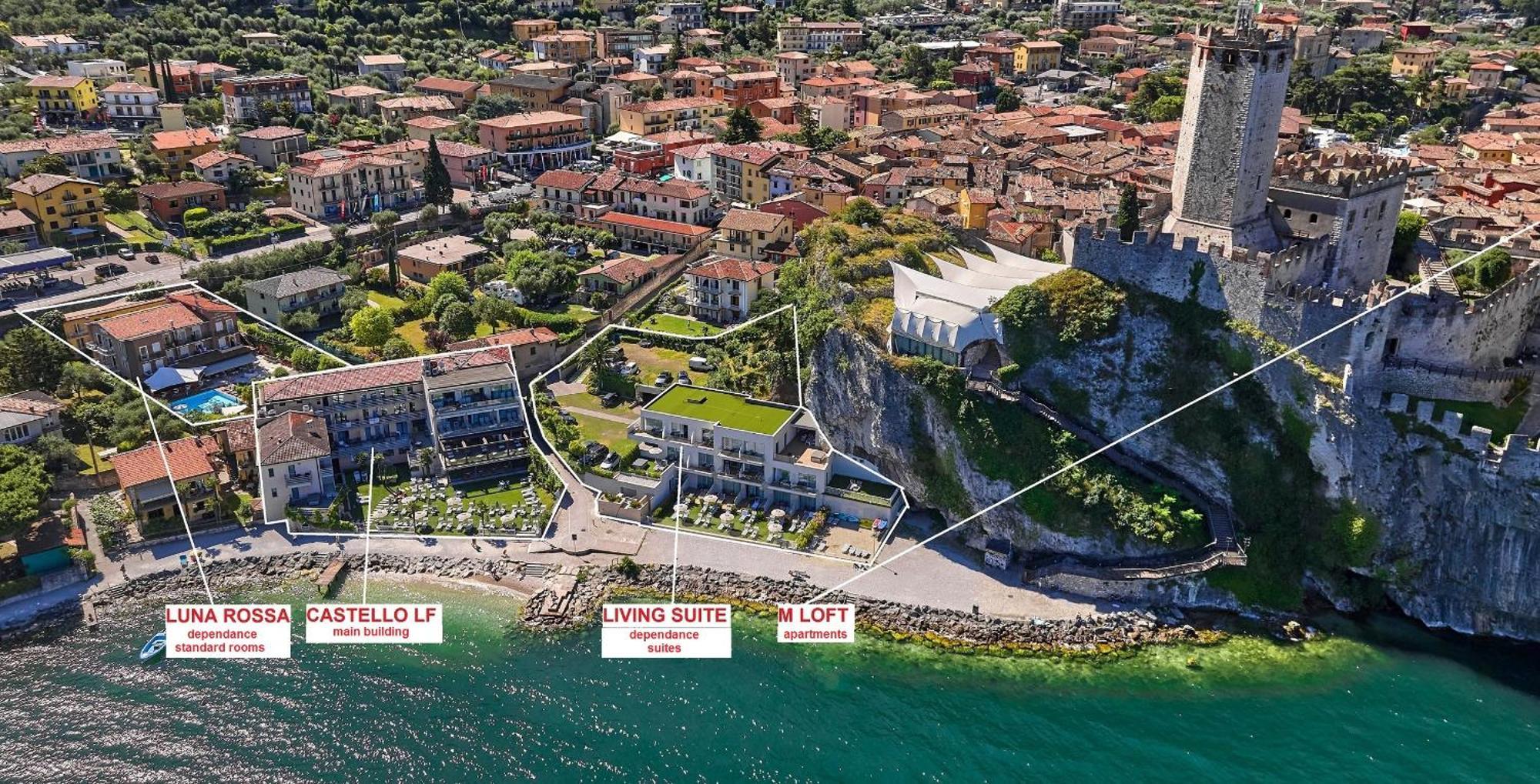Hotel Castello Lake Front Malcesine Exterior foto